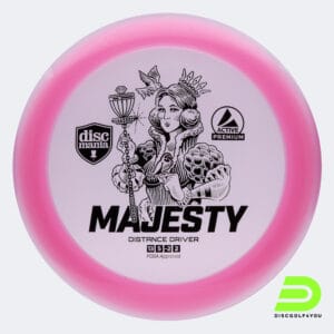 Discmania Majesty in pink, active premium plastic