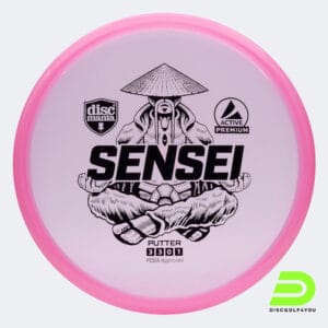 Discmania Sensei in rosa, im Active Premium Kunststoff und ohne Spezialeffekt