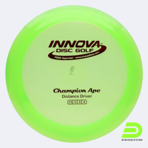 Innova Ape in green, champion plastic