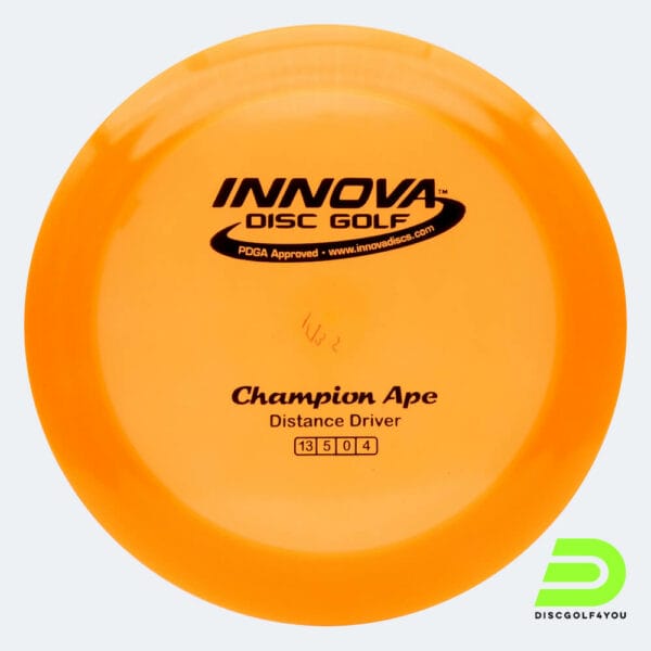 Innova Ape in orange, im Champion Kunststoff und ohne Spezialeffekt