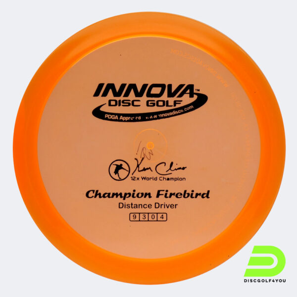 Innova Firebird in classic-orange, champion plastic