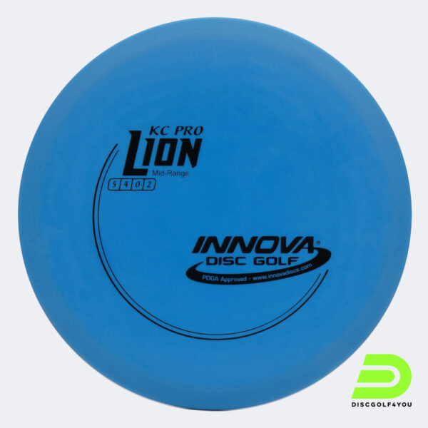 Innova Lion in blau, im KC Pro Kunststoff und ohne Spezialeffekt