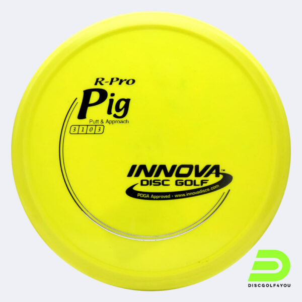 Innova Pig in yellow, r-pro plastic