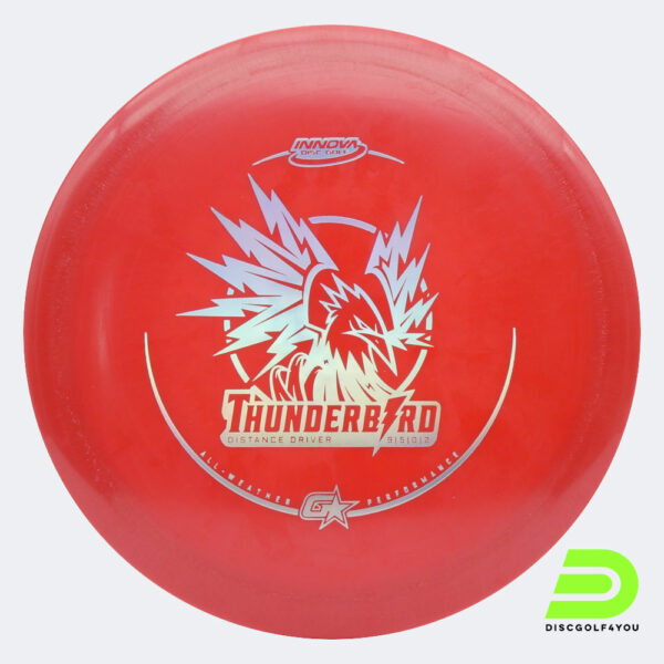 Innova Thunderbird in rot, im GStar Kunststoff und ohne Spezialeffekt