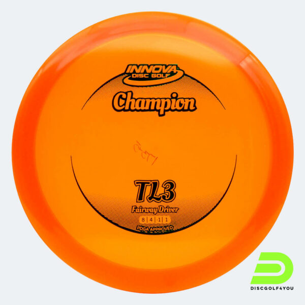 Innova TL3 in orange, im Champion Kunststoff und ohne Spezialeffekt