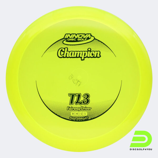 Innova TL3 in yellow, champion plastic