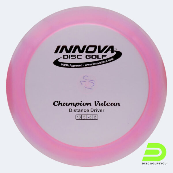 Innova Vulcan in rosa, im Champion Kunststoff und ohne Spezialeffekt