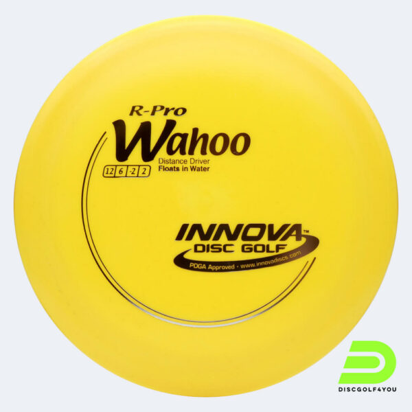 Innova Wahoo in yellow, r-pro plastic