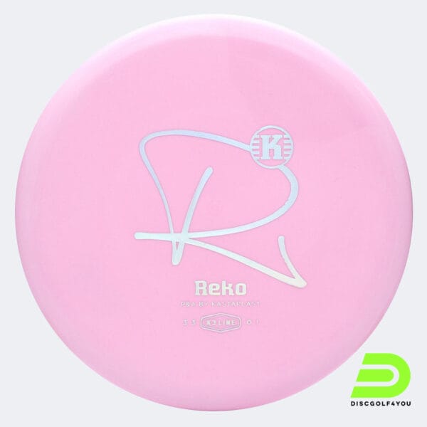 Kastaplast Reko in rosa, im K3 Kunststoff und ohne Spezialeffekt