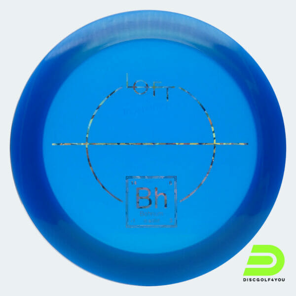 Loft Discs Bohrium in blau, im alpaha-solid Kunststoff und ohne Spezialeffekt