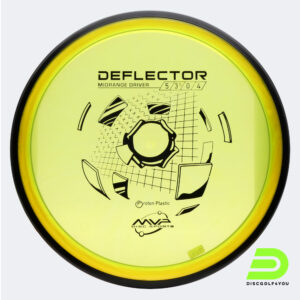 MVP Deflector in gelb, im Proton Kunststoff und ohne Spezialeffekt