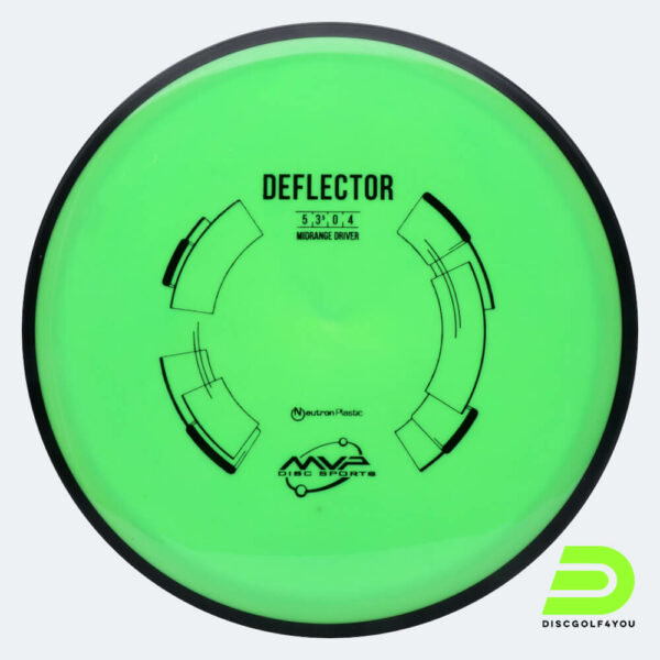 MVP Deflector in grün, im Neutron Kunststoff und ohne Spezialeffekt