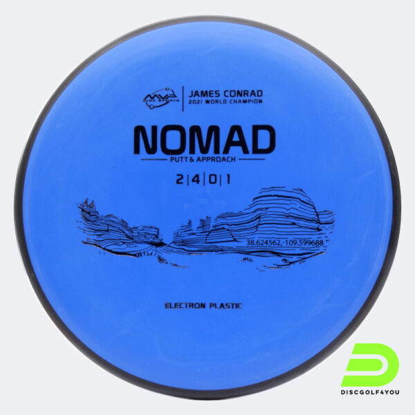 MVP Nomad in blue, electron plastic