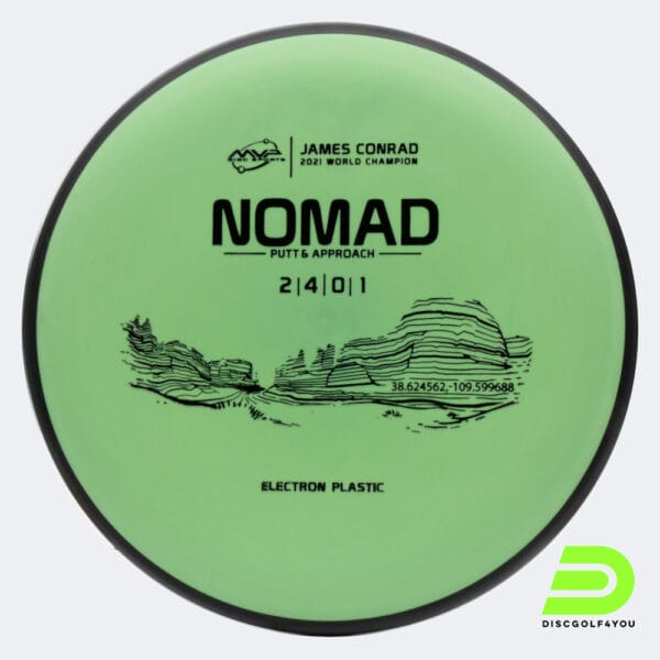 MVP Nomad in green, electron plastic