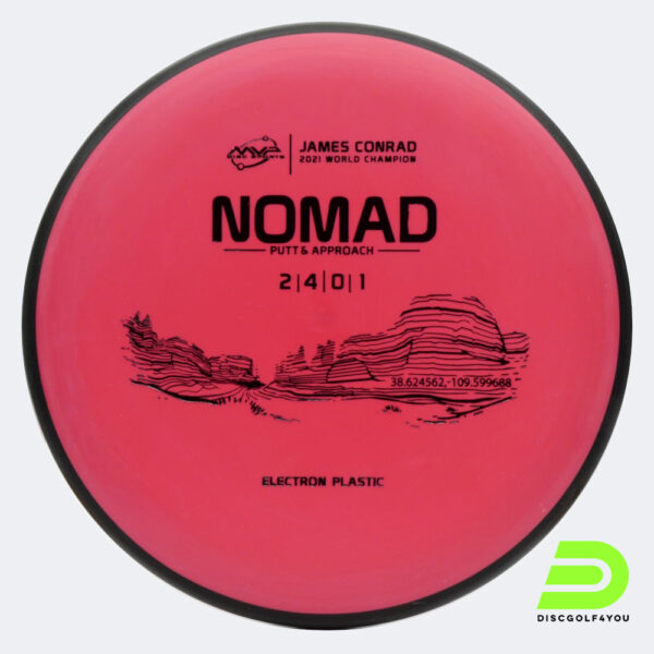 MVP Nomad in red, electron plastic