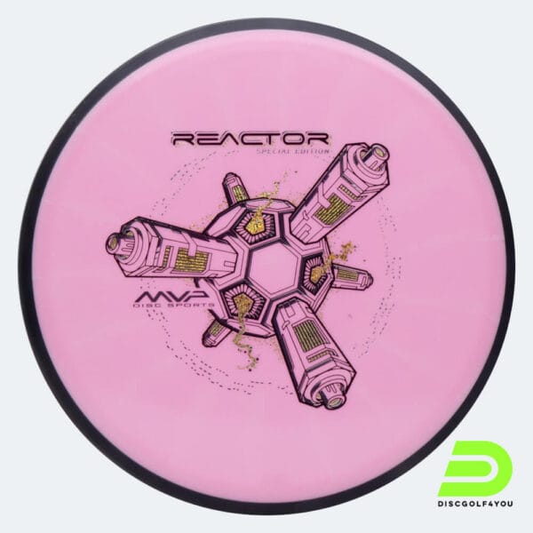 MVP Reactor in pink, fission plastic