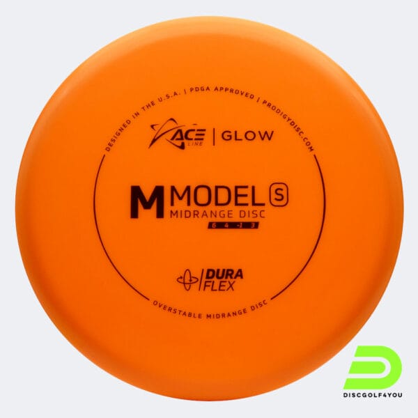 Prodigy ACE Line M S in classic-orange, duraflex glow plastic and glow effect