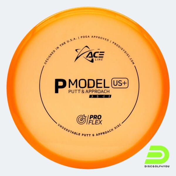 Prodigy Ace Line P US plus in classic-orange, proflex plastic