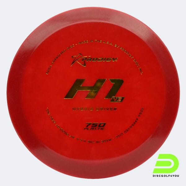 Prodigy H1 V2 in red, 750 plastic