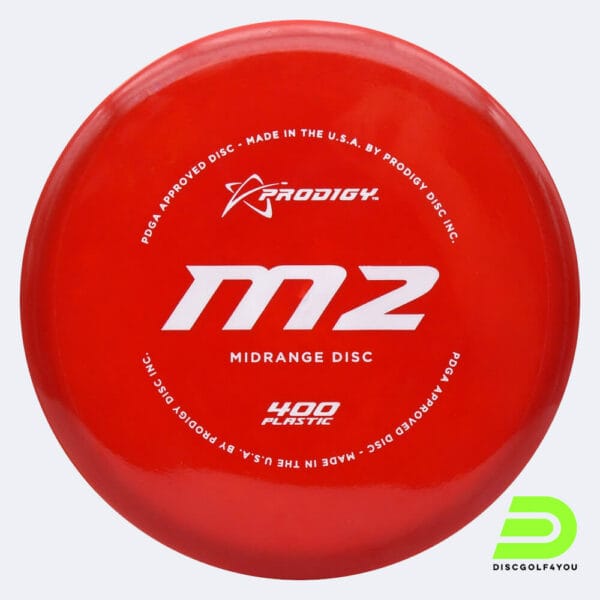 Prodigy M2 in rot, im 400 Kunststoff und ohne Spezialeffekt