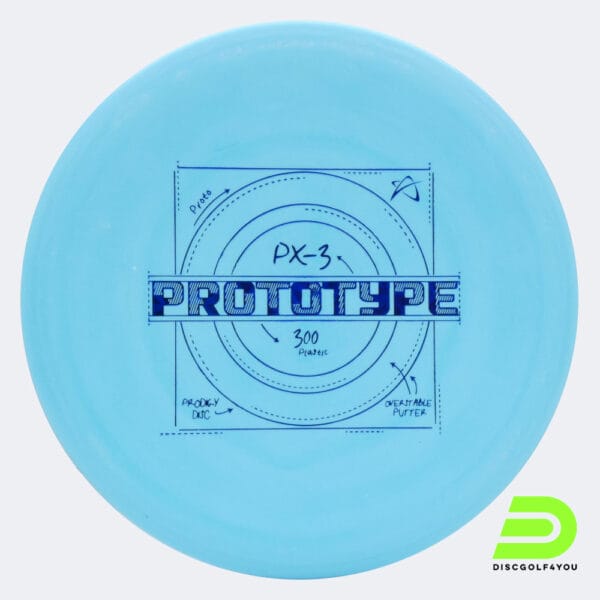 Prodigy PX-3 - Prototype in blue, 300 plastic