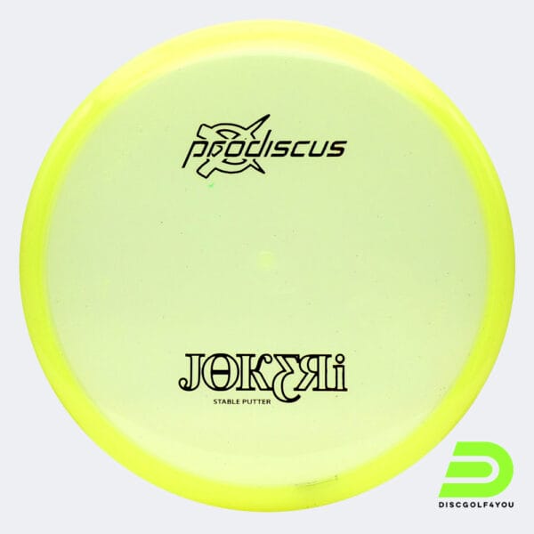 Prodiscus Jokeri in yellow, premium plastic