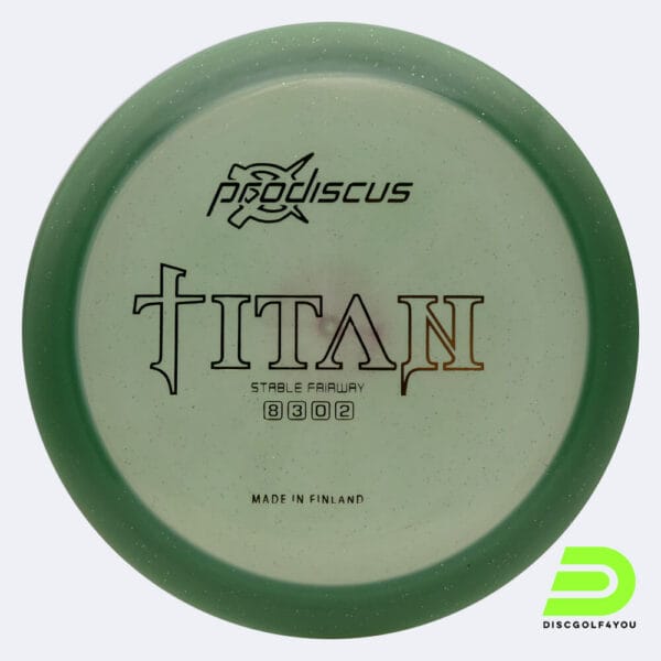 Prodiscus Titan in grün, im Ultrium Kunststoff und ohne Spezialeffekt