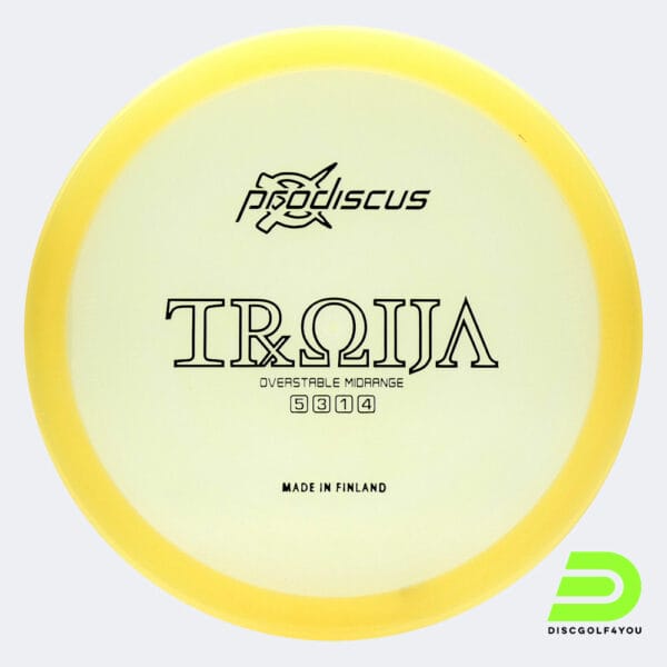 Prodiscus Troija in yellow, premium plastic